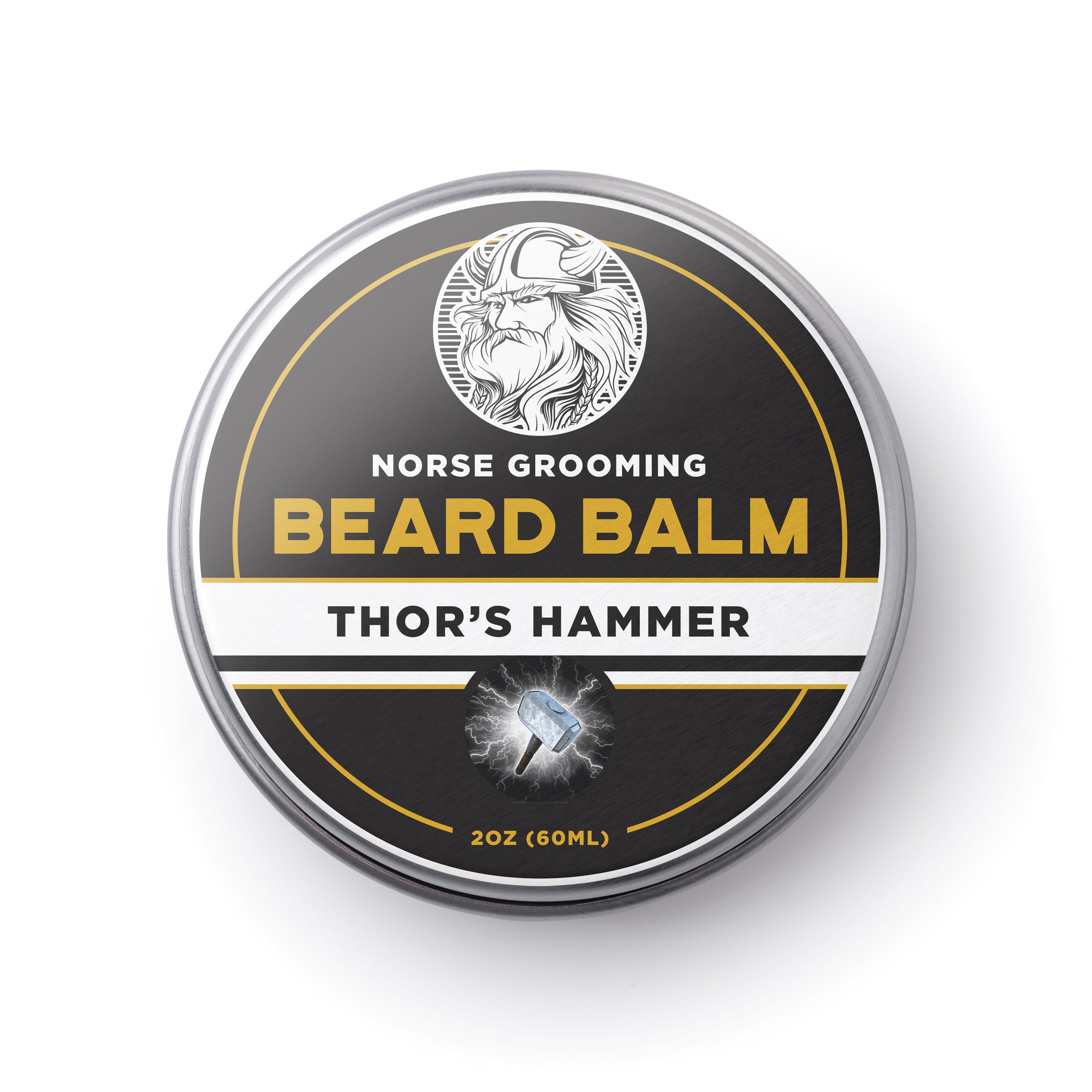 Norse Beard Thickening Balm - Thor's Hammer