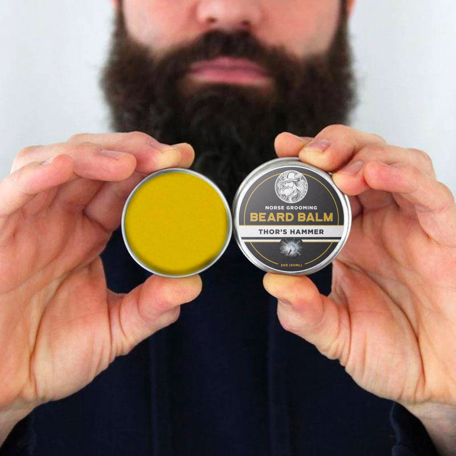Norse Beard Thickening Balm - Thor's Hammer